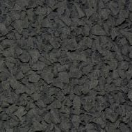 BLACK rubber granules